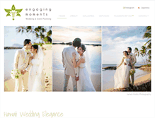Tablet Screenshot of engaging-moments.com